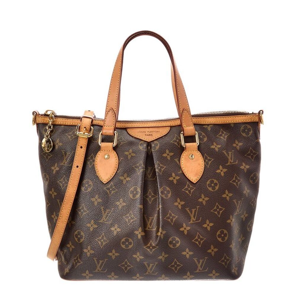 Louis Vuitton Brown Monogram Canvas Palermo Pm (Authentic Pre-Loved)
